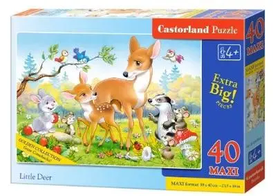Puzzle 40 maxi - Little Deer CASTOR - Castorland