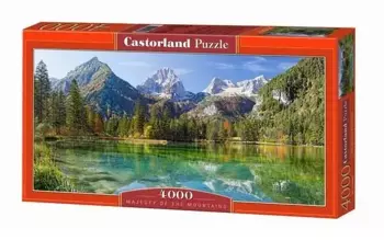 Puzzle 4000 Jezioro w górach CASTOR - Castorland