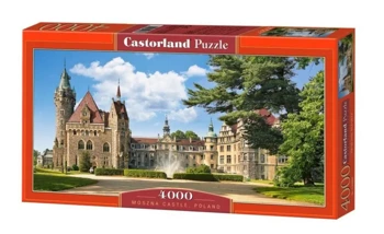 Puzzle 4000 Zamek w Mosznej - Polska CASTOR - Castorland