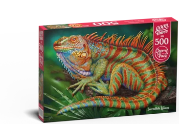 Puzzle 500 CherryPazzi Incredible Iguana 20128