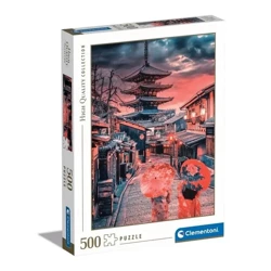 Puzzle 500 HQ Evening in Kyoto - Clementoni