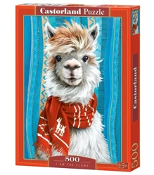 Puzzle 500 I am the lama CASTOR - Castorland