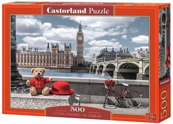 Puzzle 500 Mała wycieczka do Londynu CASTOR - Castorland