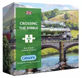 Puzzle 500 Most na rzece Ribble/Anglia G3 - Gibsons