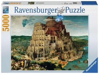 Puzzle 5000 elementów Zburzenie Wieży Babel - Ravensburger Polska