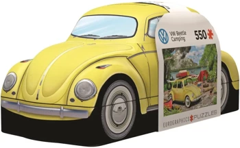 Puzzle 550 VW Beetle Camping TIN 8551-5691 - Eurographics