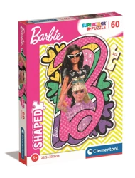 Puzzle 60 Shaped Barbie 26067 - Clementoni