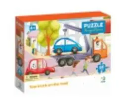 Puzzle 60 Tow truck on the road - Dodo