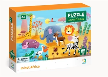 Puzzle 60 W gorącej Afryce - Dodo