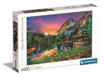 Puzzle 6000 Alpine Lake - Clementoni