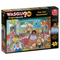 Puzzle Wasgij Original Postanowienia noworoczne 1000 - Jumbo