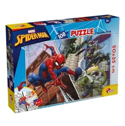 Puzzle dwustronne 108 Marvel Spiderman - Lisciani