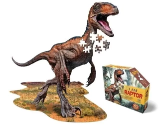 Puzzle konturowe 100 I am - Raptor - Madd Capp