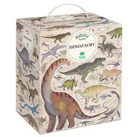 Puzzlove CzuCzu Dinozaury 500 el.  puzzle rodzinne - Bright Junior Media