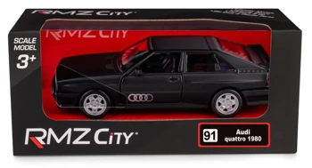 RMZ City Audi Quattro Coupe (1980-1991) Matte czarny w skali 1:35 - Daffi