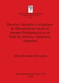 Recursos forestales y el proceso de diferenciación social en tiempos Prehispánicos en el Valle de Ambato, Catamarca, Argentina - Bernarda  Marconetto María