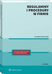 Regulaminy i procedury w firmie - Jarosław Marciniak