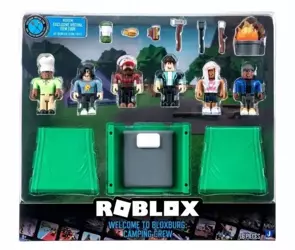 Roblox - figurki Environmental Set Camping Crew - TM Toys