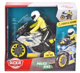 SOS Motocykl policyjny 17cm - Dickie Toys