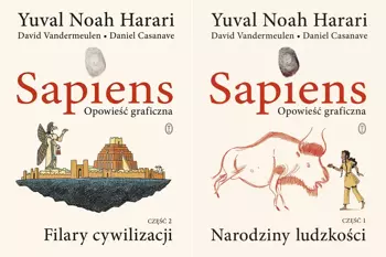 Sapiens. Opowieść graficzna. Tom 1-2, Y. N. Harari - Noah Yuval Harari, Michał Romanek, David Vanderme