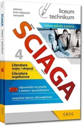 Ściąga LO cz.4 Literatura współczesna NPP GREG - praca zbiorowa