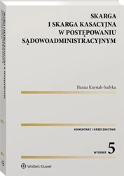 Skarga i skarga kasacyjna w post. sądowoadministr. - Hanna Knysiak-Sudyka