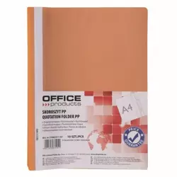 Skoroszyt A4 PP pomarańczowy (10szt) - Office