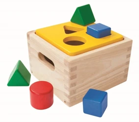 Skrzynia z figurami geometrycznymi plan toys