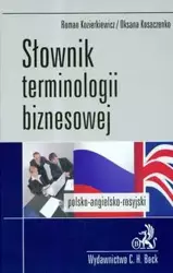 Słownik terminologii biznesowej polsko-angielsko-rosyjski - Oksana Kosaczenko, Roman Kozierkiewicz