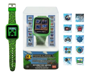 Smartwatch 10 funkcji Minecraft MIN4045 - Kids Euroswan