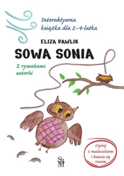 Sowa Sonia. Interaktywna książka dla 2-4 latka - Eliza Pawlik