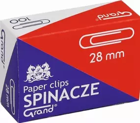 Spinacze R-28 (100szt*10) GRAND