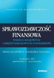 Sprawozdawczość finansowa według krajowych... - Irena Olchowicz, Agnieszka Tłaczała