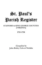 St. Paul's Parish Register - John B. Nicklin C.