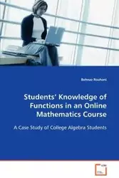 Students’ Knowledge of Functions in an Online Mathematics Course - Rouhani Behnaz