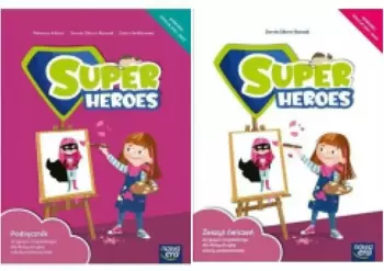 Super Heroes Podręcznik Zeszyt ćwiczeń Klasa 2 - Dorota Sikora-Banasik, Rebecca Adlard