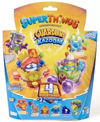 SuperThings 4 Guardians of Kazoom Blister 4 Pack - Magic Box Toys Polska (L)
