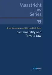 Sustainability and Private Law - Akkermans Bram