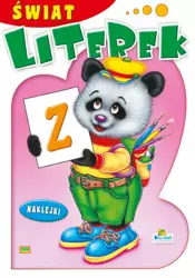 Świat literek z naklejkami. Panda 869