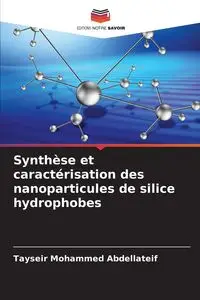 Synthèse et caractérisation des nanoparticules de silice hydrophobes - Mohammed Abdellateif Tayseir