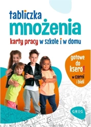 Tabliczka mnożenia. Karty pracy w szkole i w domu - Agata Kalina