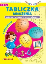 Tabliczka mnożenia z plakatem. Zabawy i ćwiczenia - Piotr Sobotka, Iwona Sulima-Ławnik