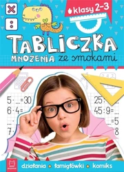 Tabliczka mnożenia ze smokami. Klasy 2-3 - Anna Podgórska