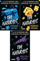 The Naturals T.1-3 PAKIET Genialne + Mroczna + Piramida Lynn Barnes - Jennifer Lynn Barnes