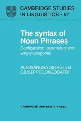 The Syntax of Noun Phrases - Alessandra Giorgi