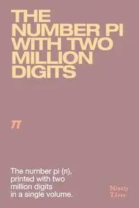 The number pi with two million digits - Schneider Philipi