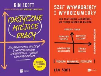 Toksyczne miejsce pracy, Kim Scott Pakiet 2 - Kim Scott, Marcin Kowalczyk