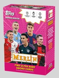 Topps 2023/24 UCC Merlin Value box