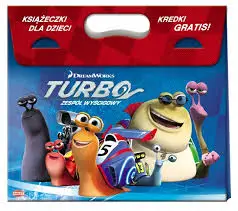 Turbo. Zespół wyścigowy. Książeczki + kredki