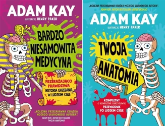 Twoja anatomia + Bardzo niesamowita medycyna PAKIET x 2 Adam Kay - Adam Kay